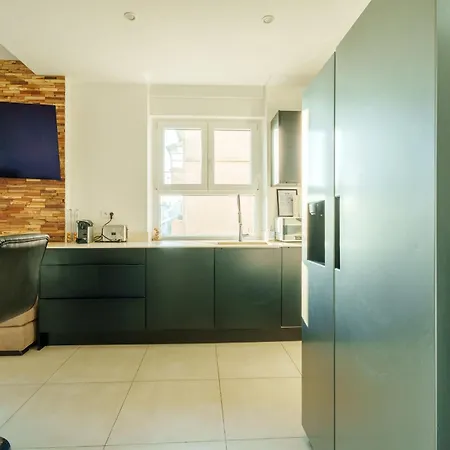 Moderne Avec Hammam Prive Lägenhet Strasbourg
