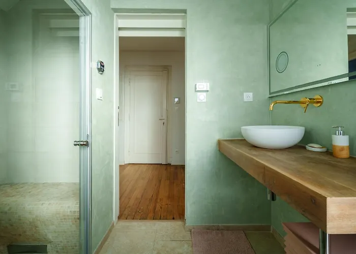 Moderne Avec Hammam Prive Lägenhet Strasbourg